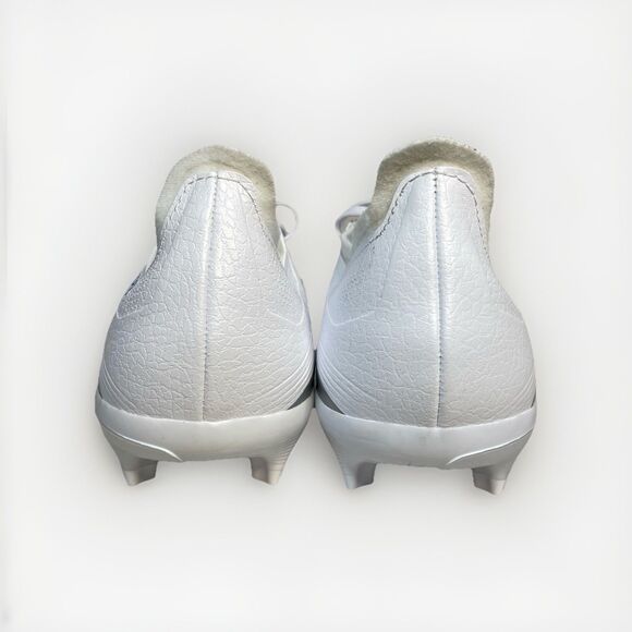 Adidas Predator League FG MG Soccer Cleats Men 6.5 Women 7.5 ID1327 White Silver